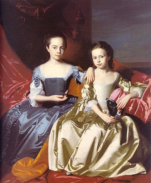 John Singleton Copley Mary MacIntosh Royall and Elizabeth Royall oil painting image